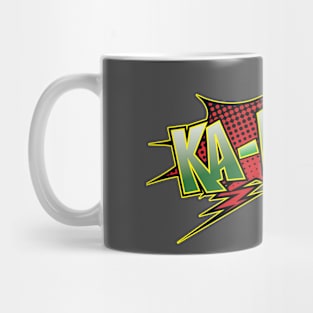 Ka-Pow!! Black History Month with text Mug